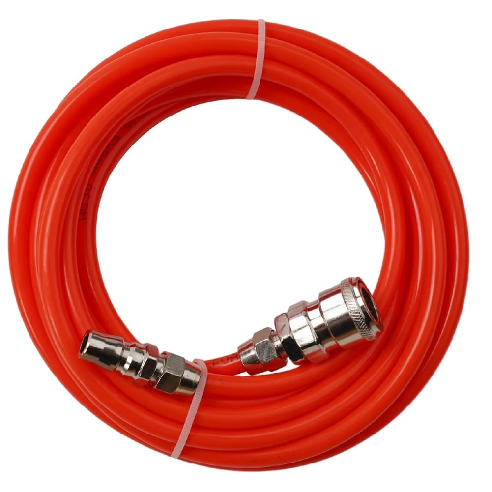 UDSKNV[KSL Air Compressor Pump Hose 10Meters Pneumatic Straight Pipe with Quick Connector C-Type Quick Coupling Pneumatic Tools