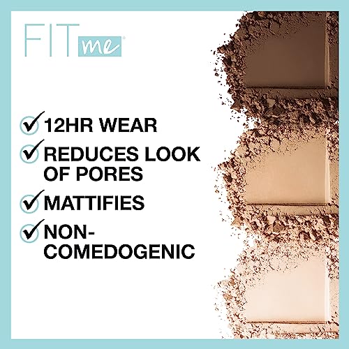 image for Maybelline Fit Me Matte + Poreless Pressed Face Powder Makeup & Settin