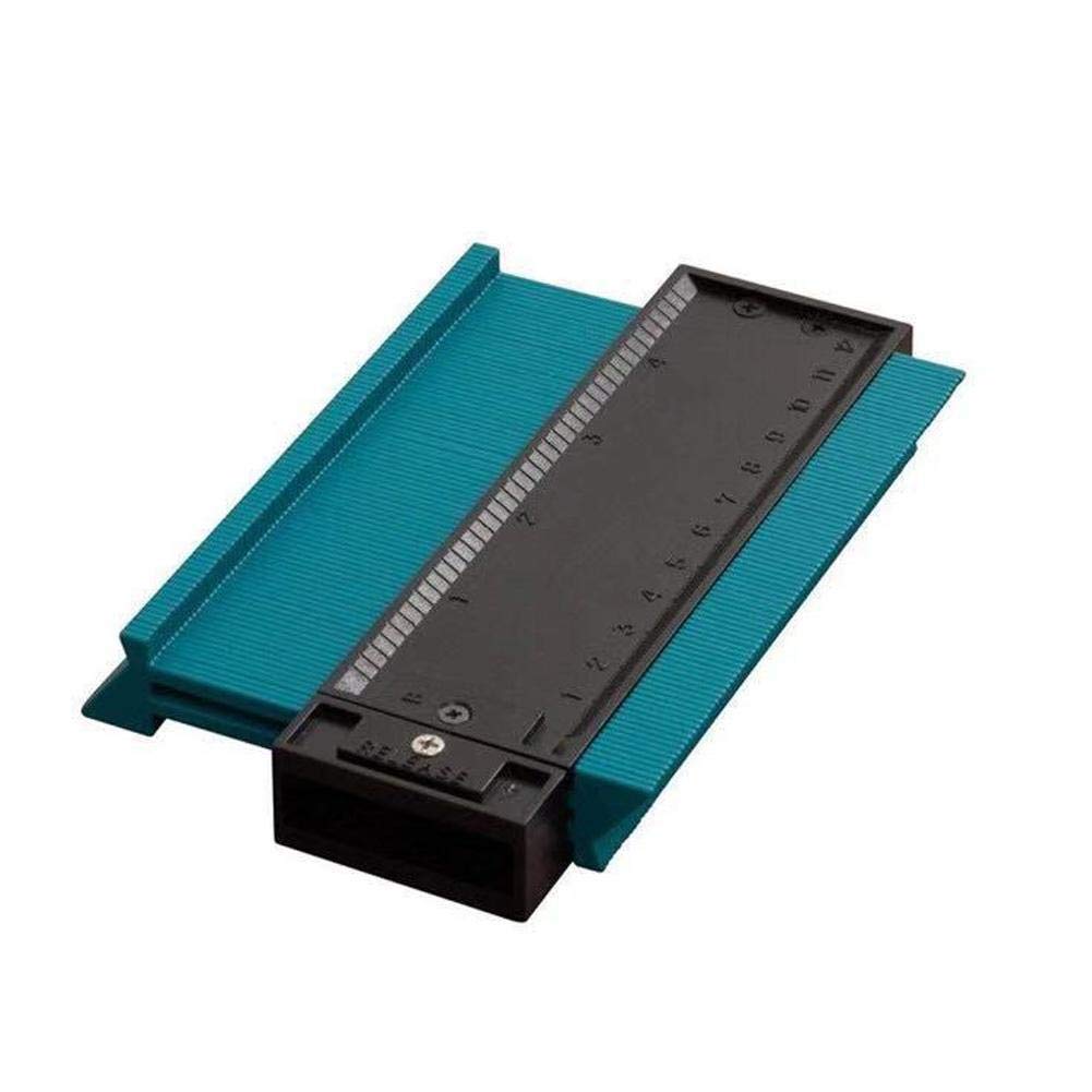 Mustbe Strong Plastic Profile Copy Gauge, Contour Gauge Duplicator Wood Marking Tool Tiling Laminate Tiles General Tools