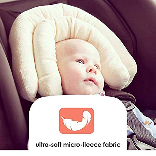 Diono Cuddle Soft, 2-in-1 Head Support, Blue/Orange
