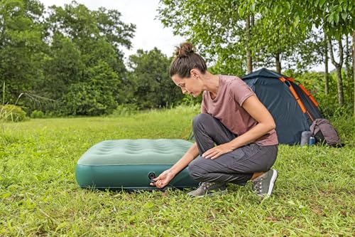 Image of Coleman 10 inch Quickbed Plus Twin Air Mattress | for Indoor and Outdoor Use | Includes PowerTouch D Cell Air Pump