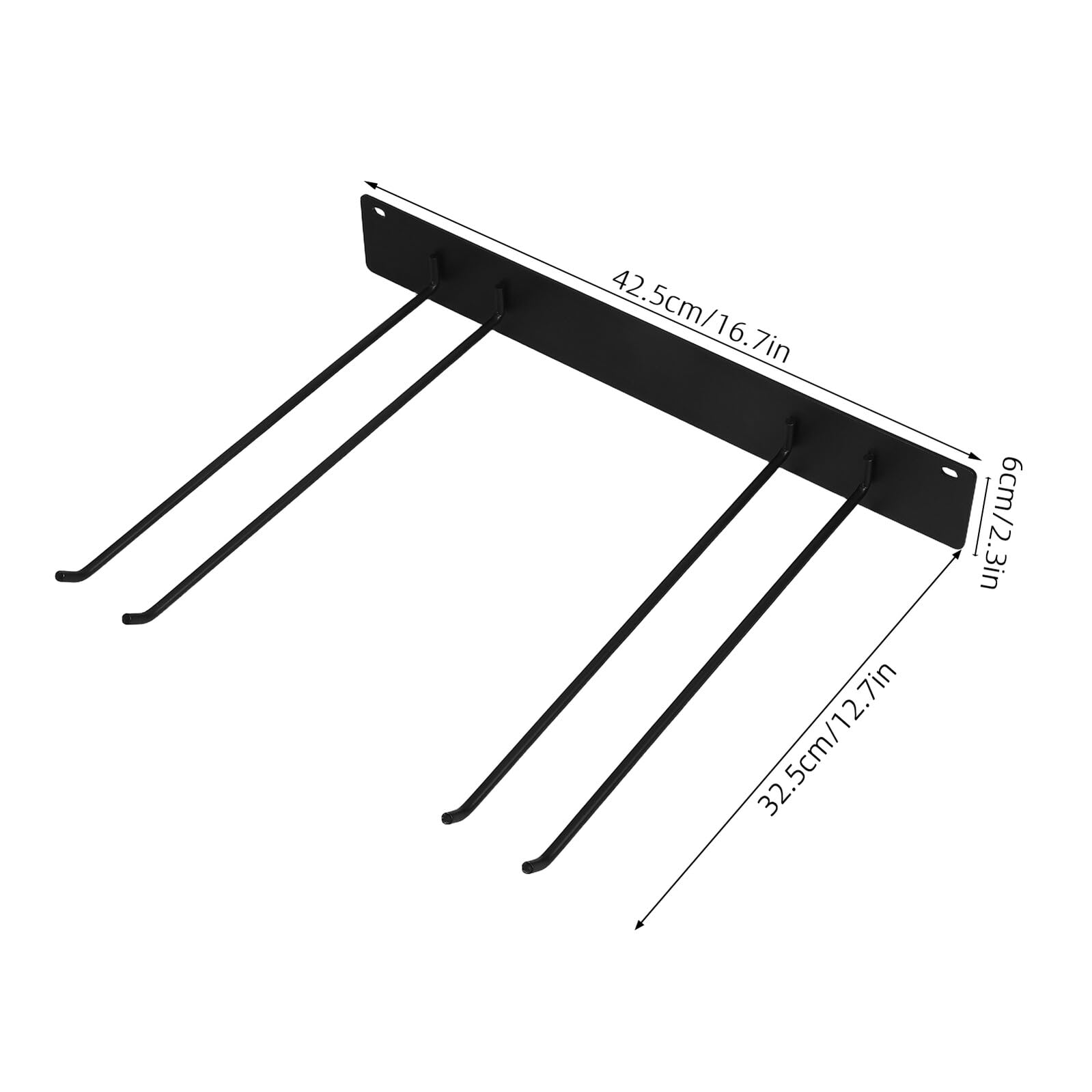 SHOWERORO Organizador de Herramientas de Jardín de Metal Resistente Soporte de Pared para Palas Rastrillos y Escobas Estantería Duradera para Garaje y Exterior Fácil Instalación Ahorro de
