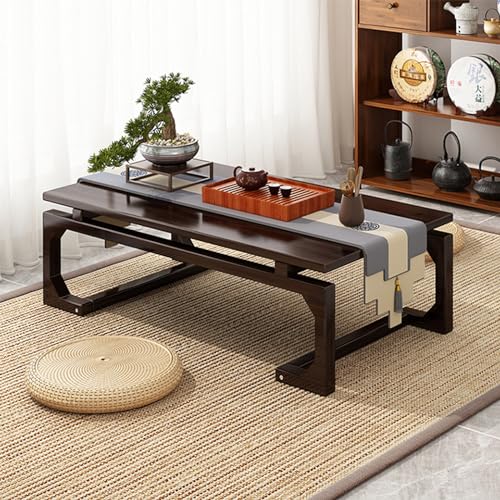 Table Basse Japonaise de Sol pour Manque d'Espace et Salon Petit