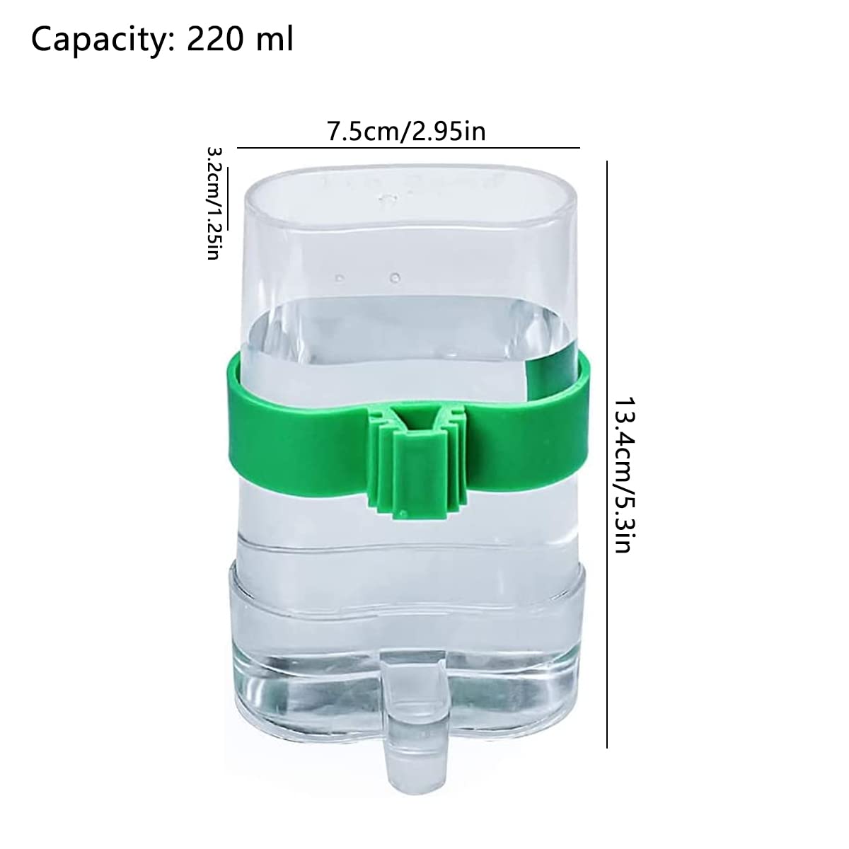 3 Mangiatoie Automatiche Per Uccelli - Distributori Acqua E Cibo Per Gabbie - Foto 4