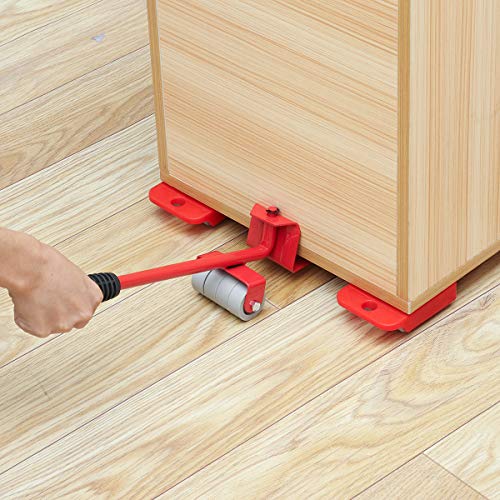 Herramientas de transporte para muebles de 5 piezas para mover cargas pesadas de forma fácil 2
