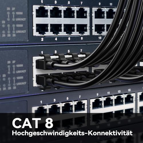 Câble Ethernet Cat 8 pour installer votre bureau de jardin ou console - 6