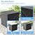 EasyUp 40 Gallon Deck Boxes Outdoor Waterproof, Weatherproof Outdoor Deck Box, Lockable Resin Storage Bench For Patio Cushions, Garden Tools And Pool Accessories, Black