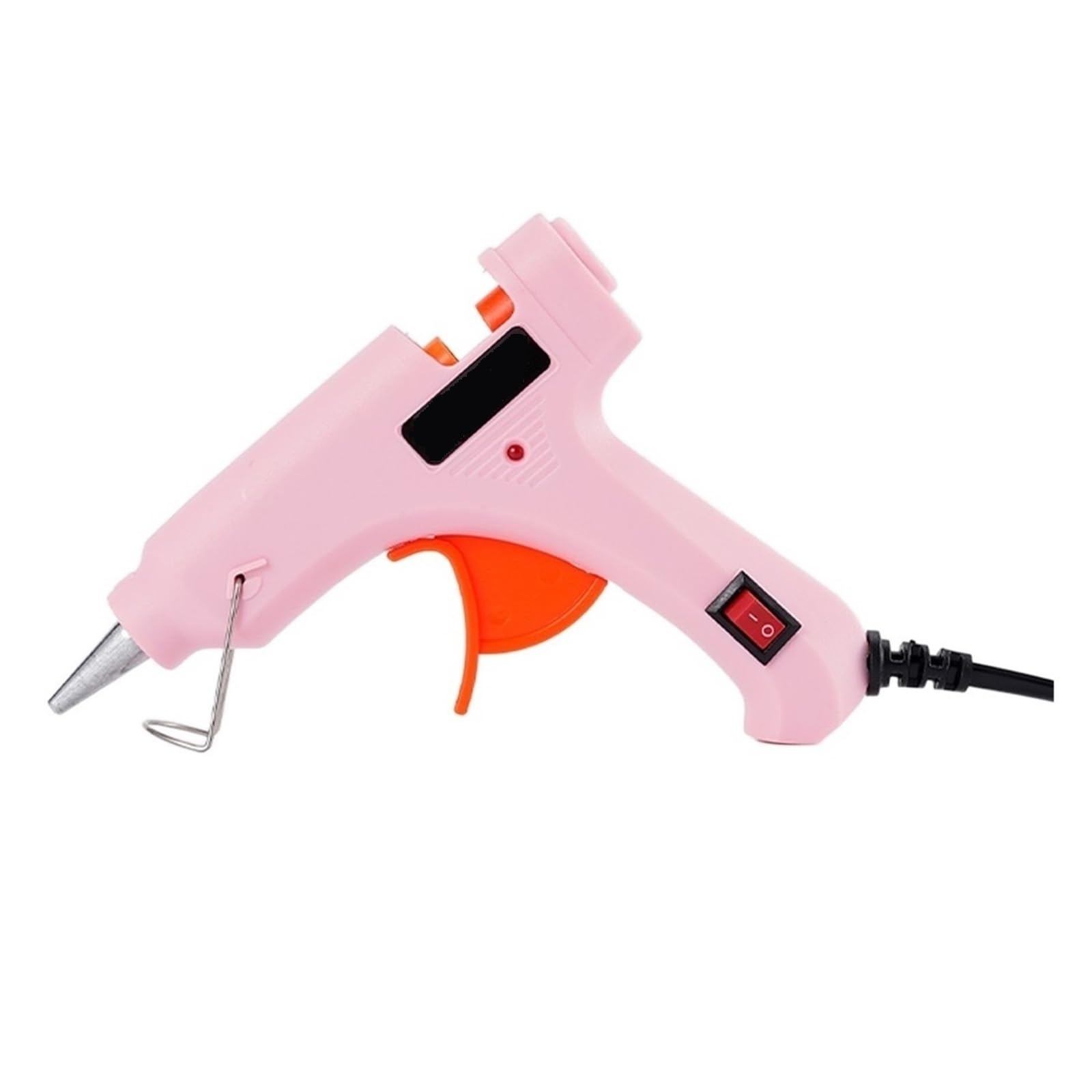 Yfdgd Pink Glue Gun Hot Melt Glue Gun For 7Mm Stick Industrial Mini Guns Thermo Electric Heat Temperature Tools Quick Reliable Flow Bonding(Pink Glue Gun)