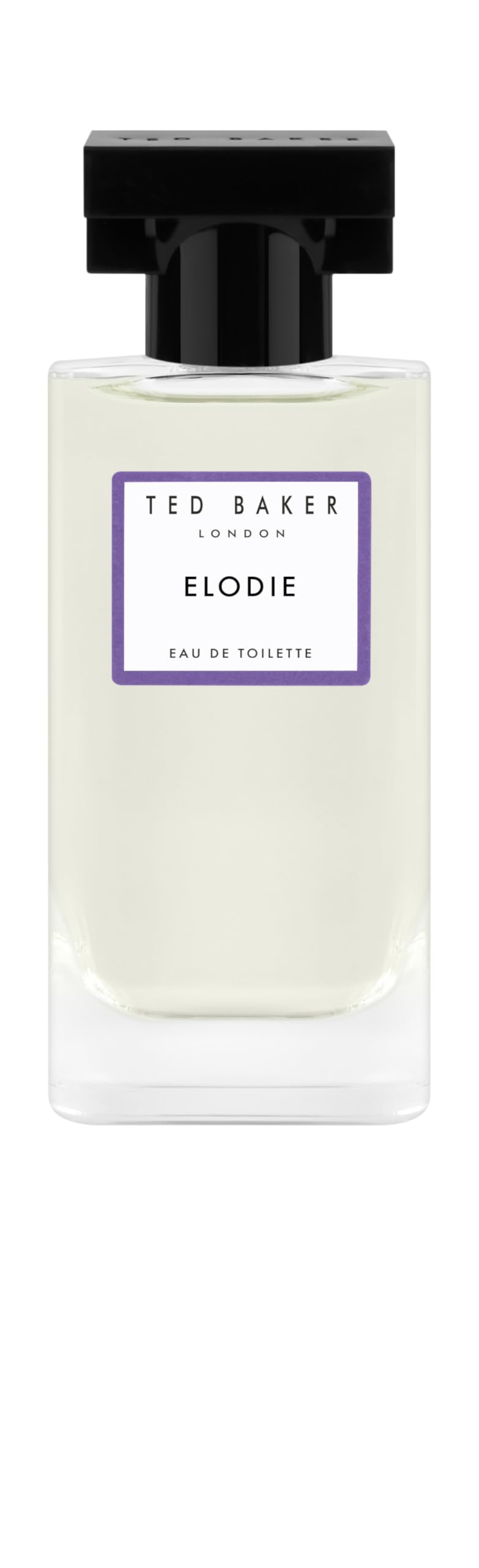 Ted Baker Floret Elodie EDT, top notes of pink pepper and bergamot with patchouli and amber base notes, glass bottles, 50ml