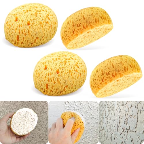 Knockdown Texture Sponges 4-Pack for DIY Repair