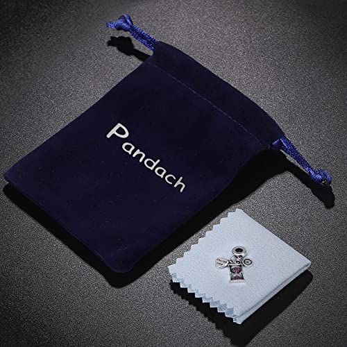 Pandach 925 Sterling Silver Charms for Bracelets and Necklaces Travel Round The World Beads Charms Relaxation Dangle Pendant,Jewelry Beads Gifts for Women3