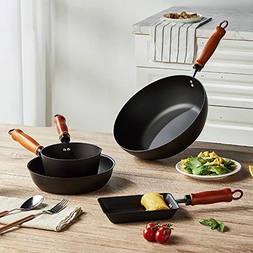 Amazon | PURRL 鍋セット 和風 一人用 フードポット 小中華鍋 鉄鍋