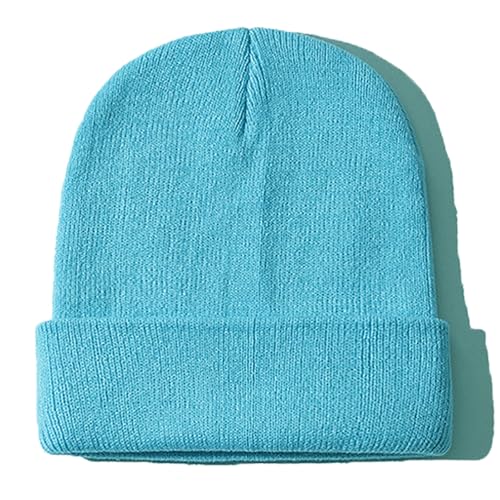 Image of ZOORON Beanie for Women Men Ski Watch Cap Cuffed Plain Skull Knit Hat Soft Fisherman Winter Hat
