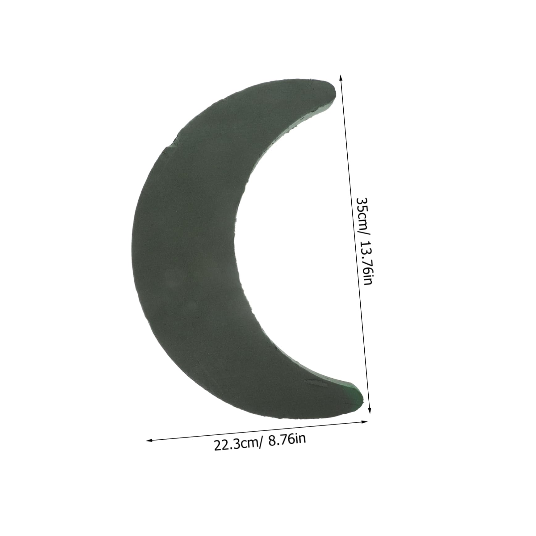 ERINGOGO Floral Mud Base High Density Moon Flower Foam for Easy DIY Floral Art Wedding Decorations