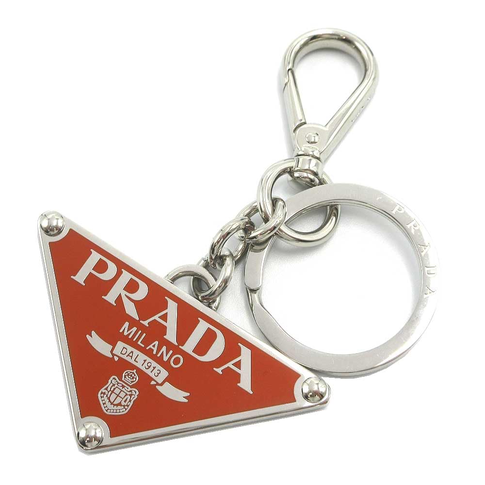Amazon | [Prada] [プラダ] キーリング チャーム メタル  