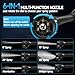 Cordless Pressure Washer for Makita 18V, Upgraded 68 Bar/990 PSI Portable Power Washer 3 Level Adjustable with 6 in 1 Spray Nozzles for Car Floor Garden Cleaning Watering (No Battery)
