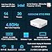 GEEKOM Mini PC XT12 Pro(3-Year Quality Support),with 12th Gen Intel i7-1280P NUC12 Mini Computers,16GB RAM/512GB NVMe PCIe Gen 4 SSD Windows 11 Pro Desktop PC,USB 4.0/2.5G LAN/8K,for Business|Office