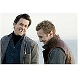 White Collar Matt Bomer as Neal Caffrey Laughing with Man 8 x 10 inch photo