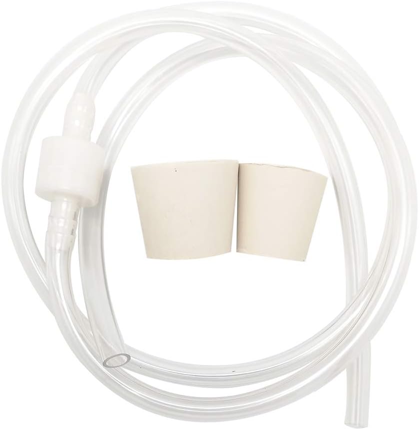 Alamic Sink Soap Dispenser Kit - Sink Soap Dispenser Extension Tube 40" with Check Valve