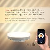 ledscom.de 3 sztuki żarówek GX53 LED RGB, ciepła biel - chłodna biel (2900-6100 K), 6,6 W, 670 lm, 107°, Smart Home, WLAN, Alexa, matowe