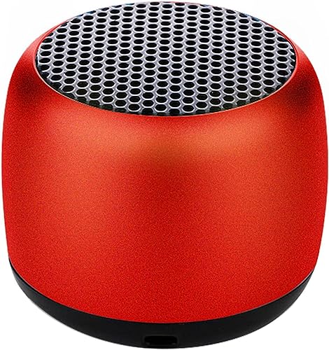 Printme Super Ultra Mini Boost 5 Watt Wireless Bluetooth Portable Speaker with Exceptional Sound Quality, Portable and Built in Mic (Red)