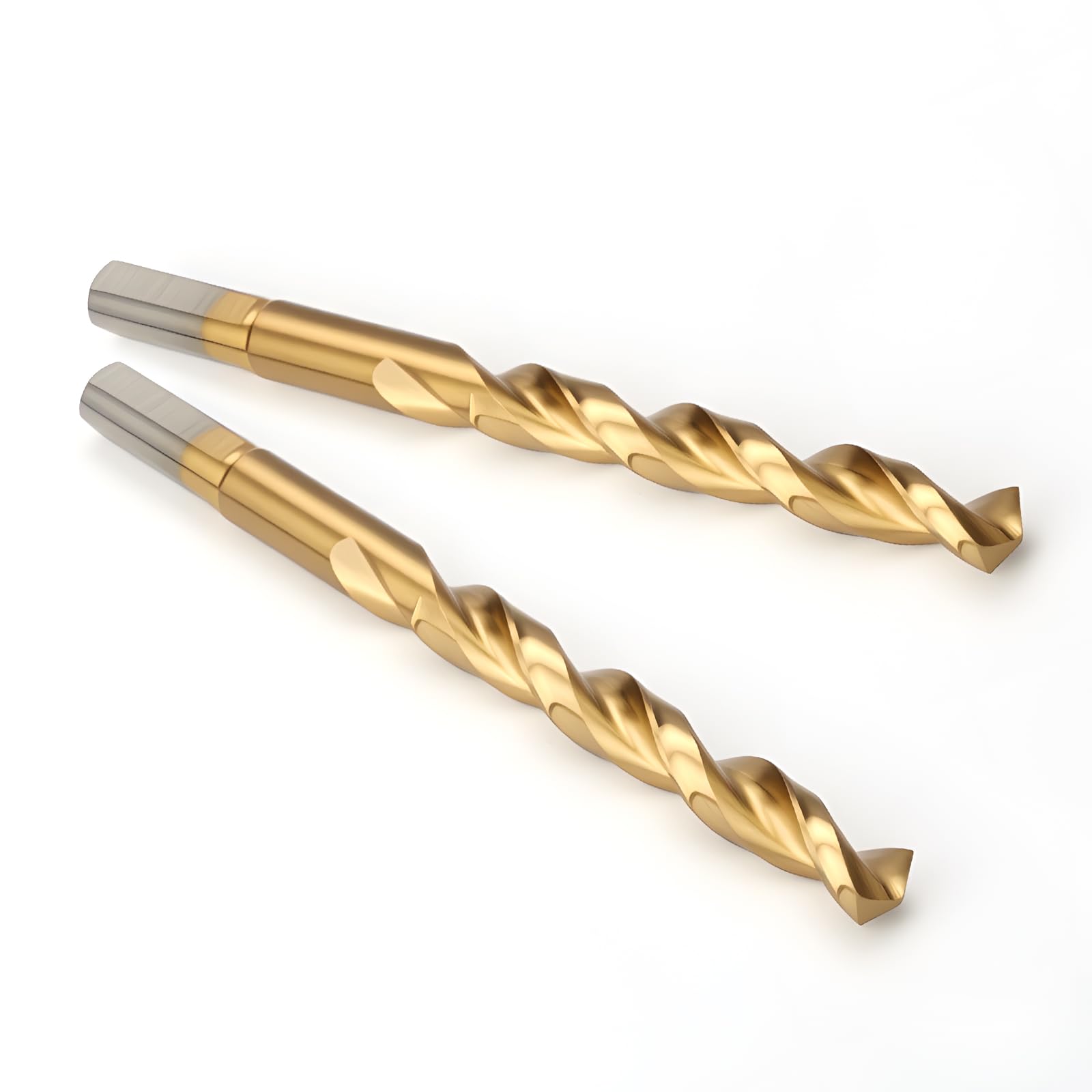 2Pcs 8.5mm Metal Drill Bits, M35 HSS 5% Cobalt Drill Bits for Hard Steel