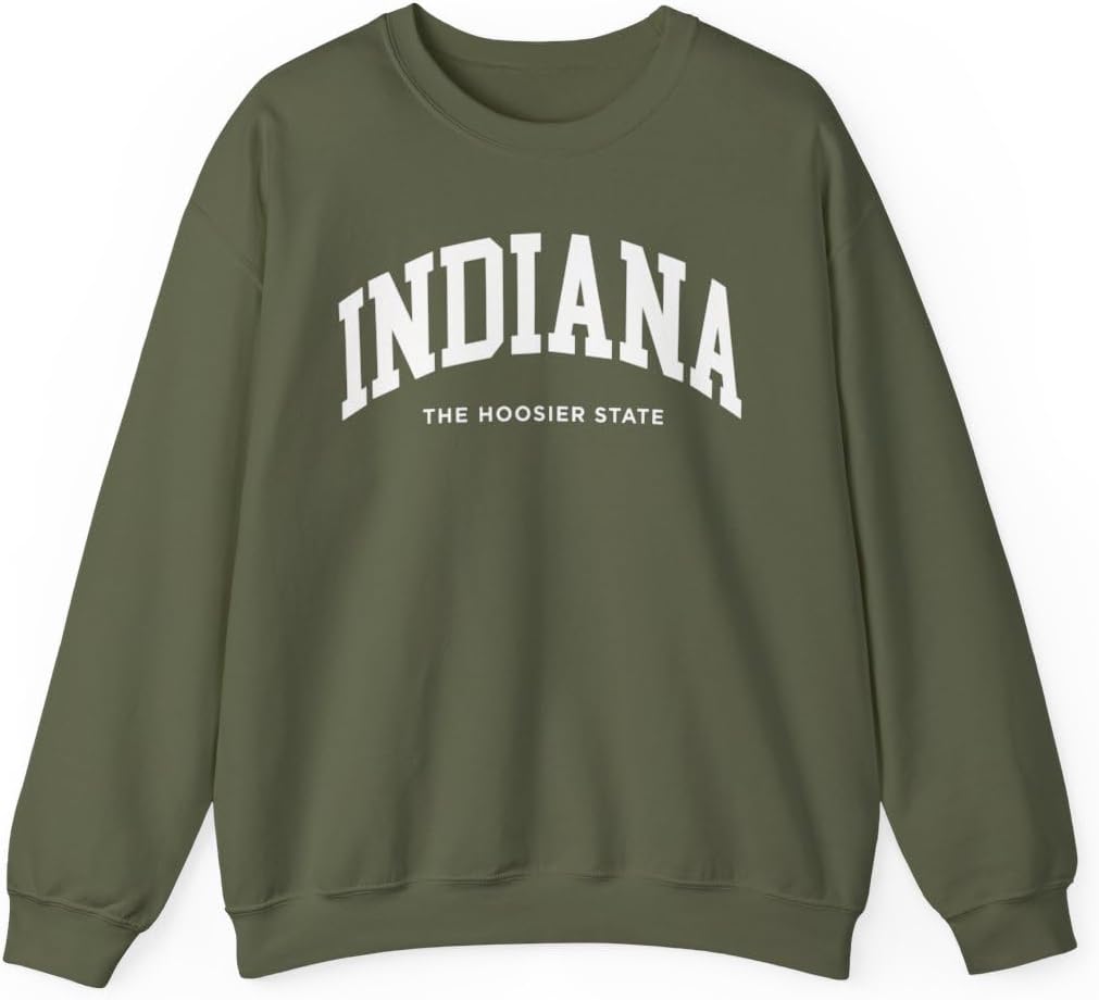 Indiana Adult Unisex Crewneck Sweatshirt