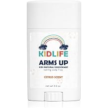 KIDLIFE by KJ3 ESSENTIALS Arms Up Natural & Organic Kids Deodorant Citrus Lemon