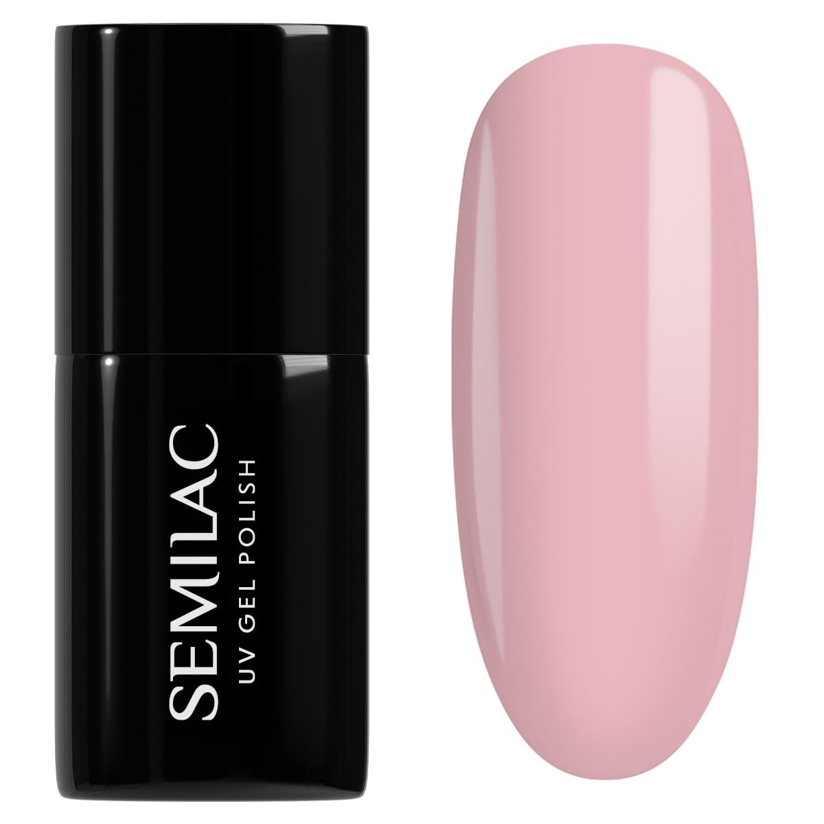 Gel Nail Polish 047 Pink Peach Milk - Full Coverage Gel Polish - Soak Off Easy To Use LED/UV Nail Lamp - Long Lasting Manicure and Pedicure up to 3 weeks