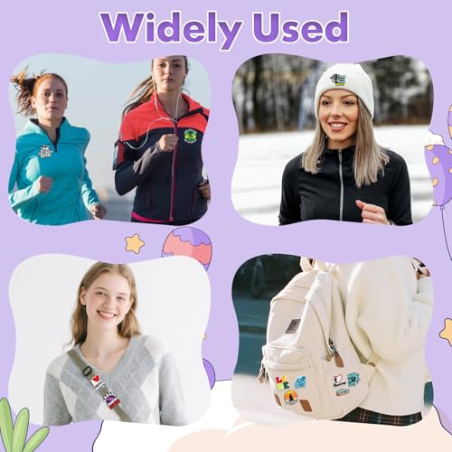 Image of Cute Pins Bulk, Funny Lapel Badge Pins Rubber Brooch Pins for Backpacks, Hats, Bags