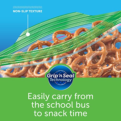 Ziploc Snack Bags For On The Go Freshness, Grip 'N Seal Technology For Easier Grip, Open, And Close, 280 Count #TOP5