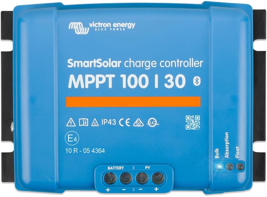 SmartSolar MPPT 100V 30 amp 12/24-Volt Solar Charge Controller