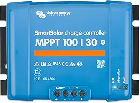 Controlador de carga solar Victron Energy SmartSolar MPPT, Bluetooth, para painéis solares, 100 V, 30 amp, 12/24 volts