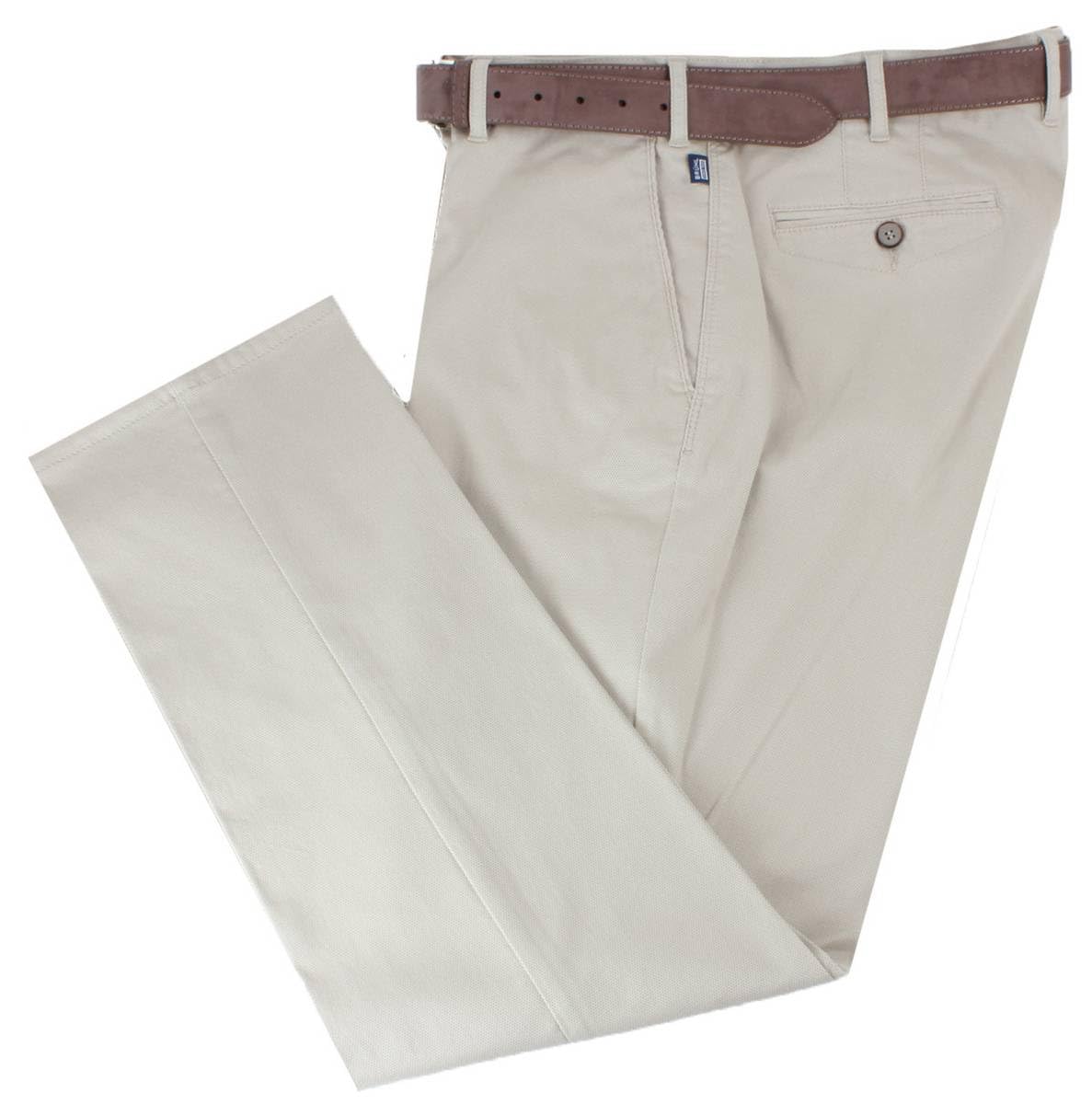 Bruhl Mens Venice B Turn DO Mover High Stretch Chinos - Beige - W34 L32