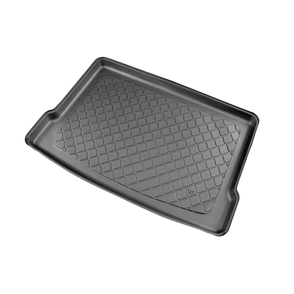Tapis De Coffre Voiture Pour BMW Série 1 F70 120 2024 2025+ - Protection Cargaison 3 BlackBeige