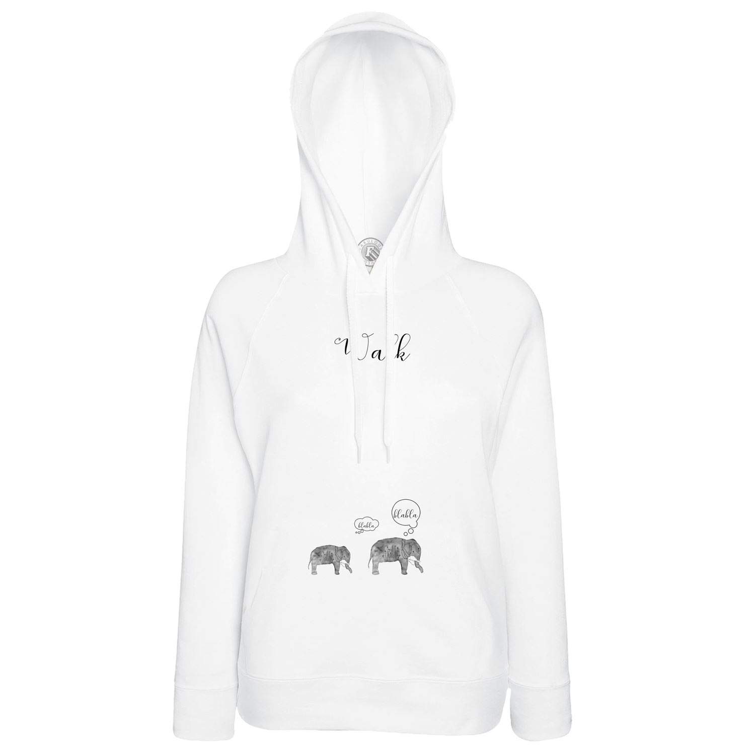 Sweat à capuche Walk Elephant Bla Bla parfait pour vos sorties décontractées - 2