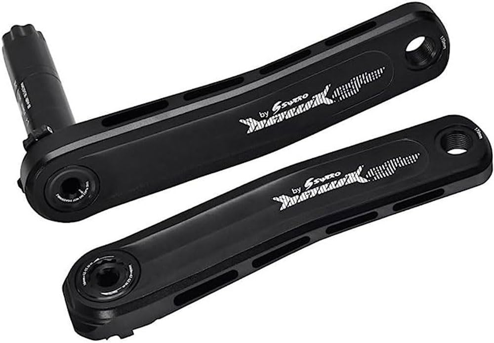 Guarnitura per Bicicletta MTB Compatibile con velocità da 8 a 12 velocità, pedivelle da 170 mm con bulloni per Corona e Movimento Centrale.