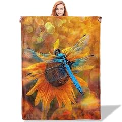 Dragonfly and Sunflower