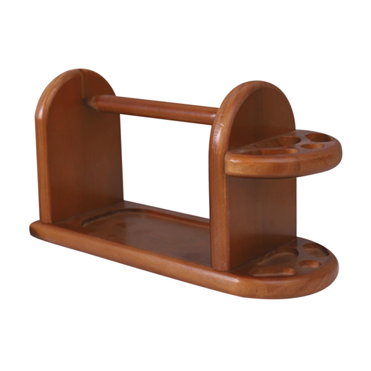 Accessoire de rangement maison en bois noble pour fils et tricot