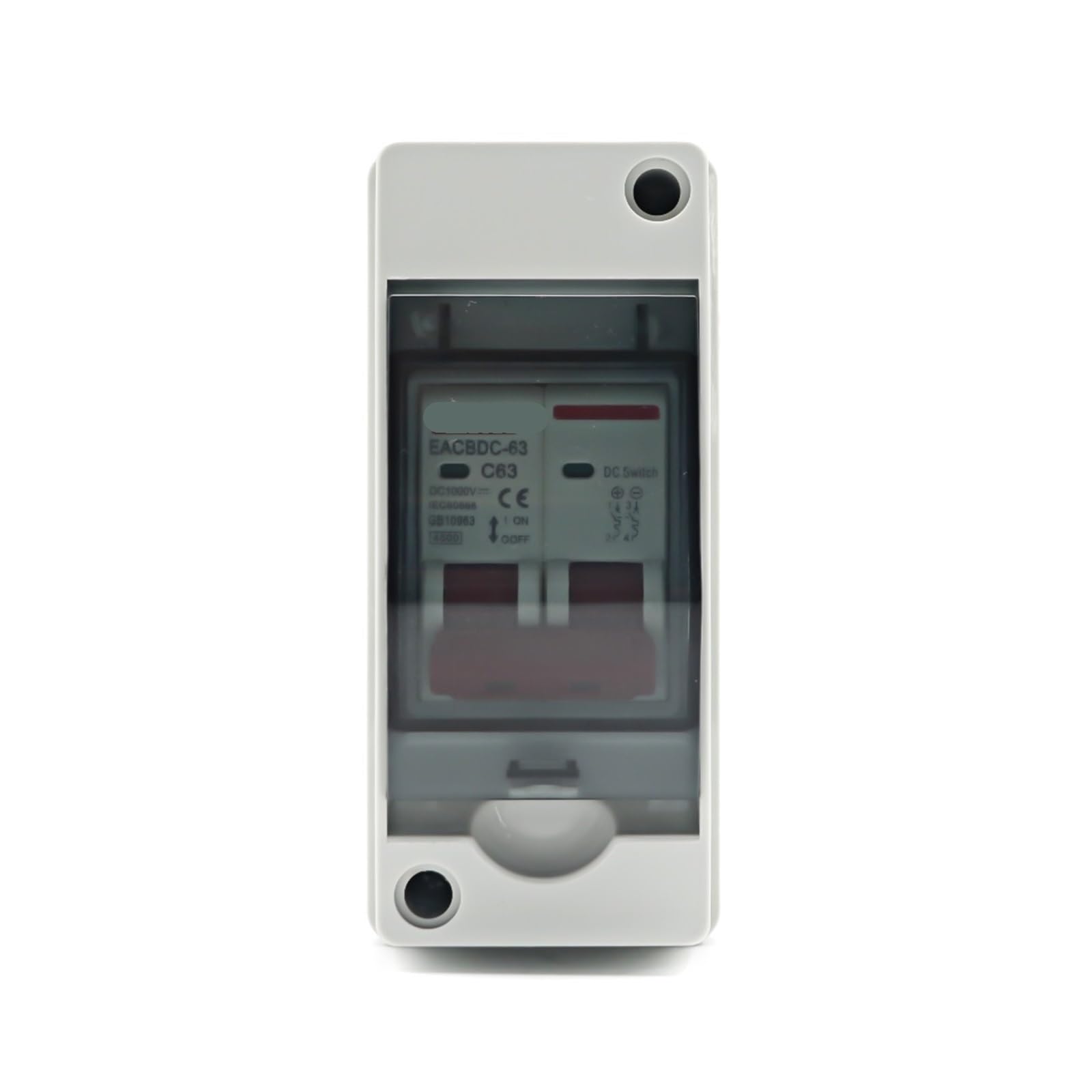 Verteilerdose für Außenmontage wasserdicht aus Kunststoff IP65 HT-2 mit automatischer Schalterkombination DPN DZ47(HT-2 und DZ47,32A)