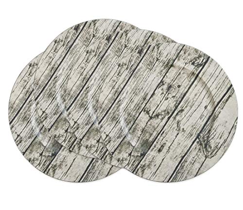 Platos Decorativos Redondos 14 pulg. Set x4 miniatura 3