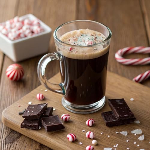 Image of Starbucks Ground Coffee, Peppermint Mocha Naturally Flavored Coffee, 100% Arabica, Limited Holiday Edition, 6 Bags (11 Oz Each)