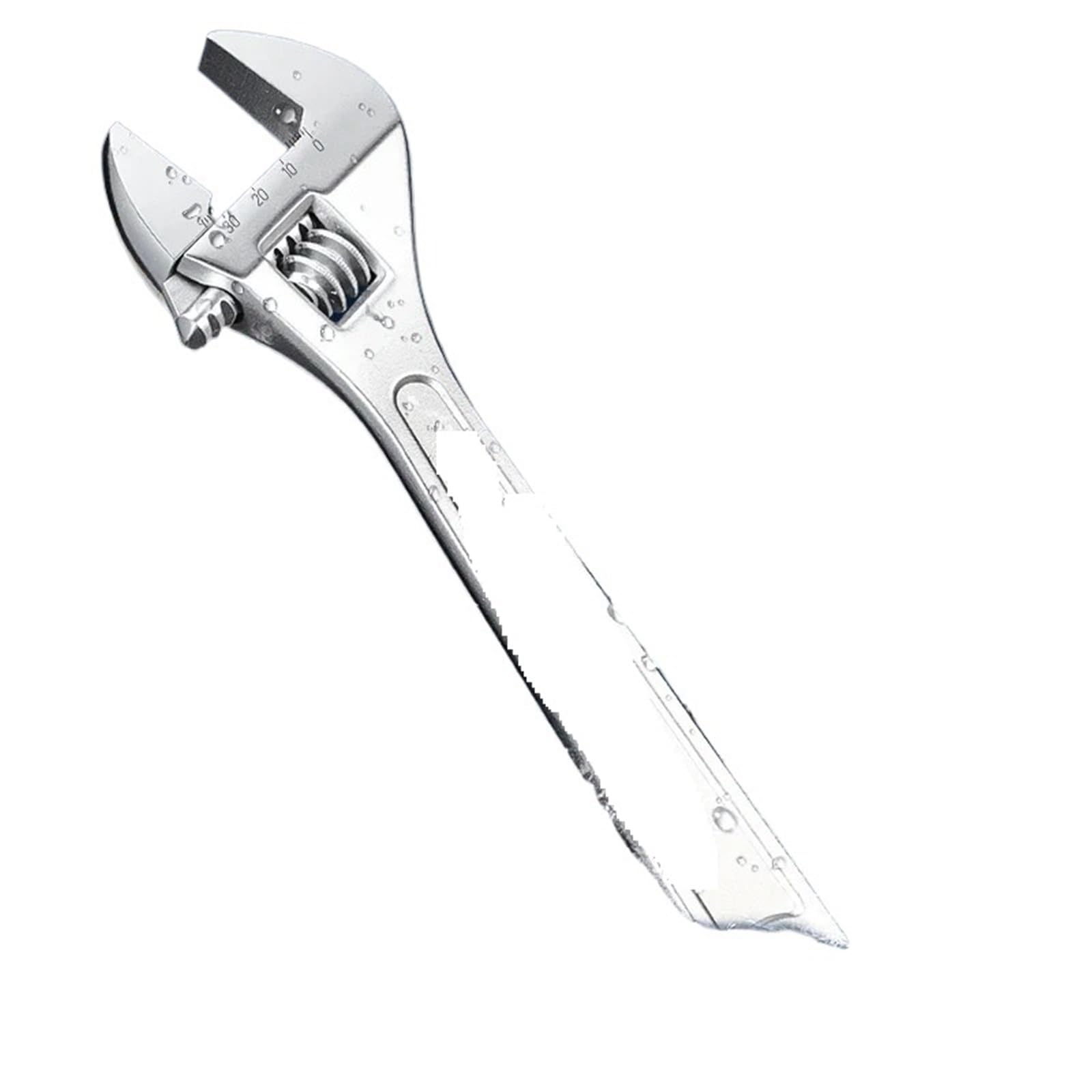 Rrypbovg Color2 Adjustable Wrench Adjustable Wrench Large Openin Long Handle Universal Spanner Clamp Mechanical Workshop(Color2)
