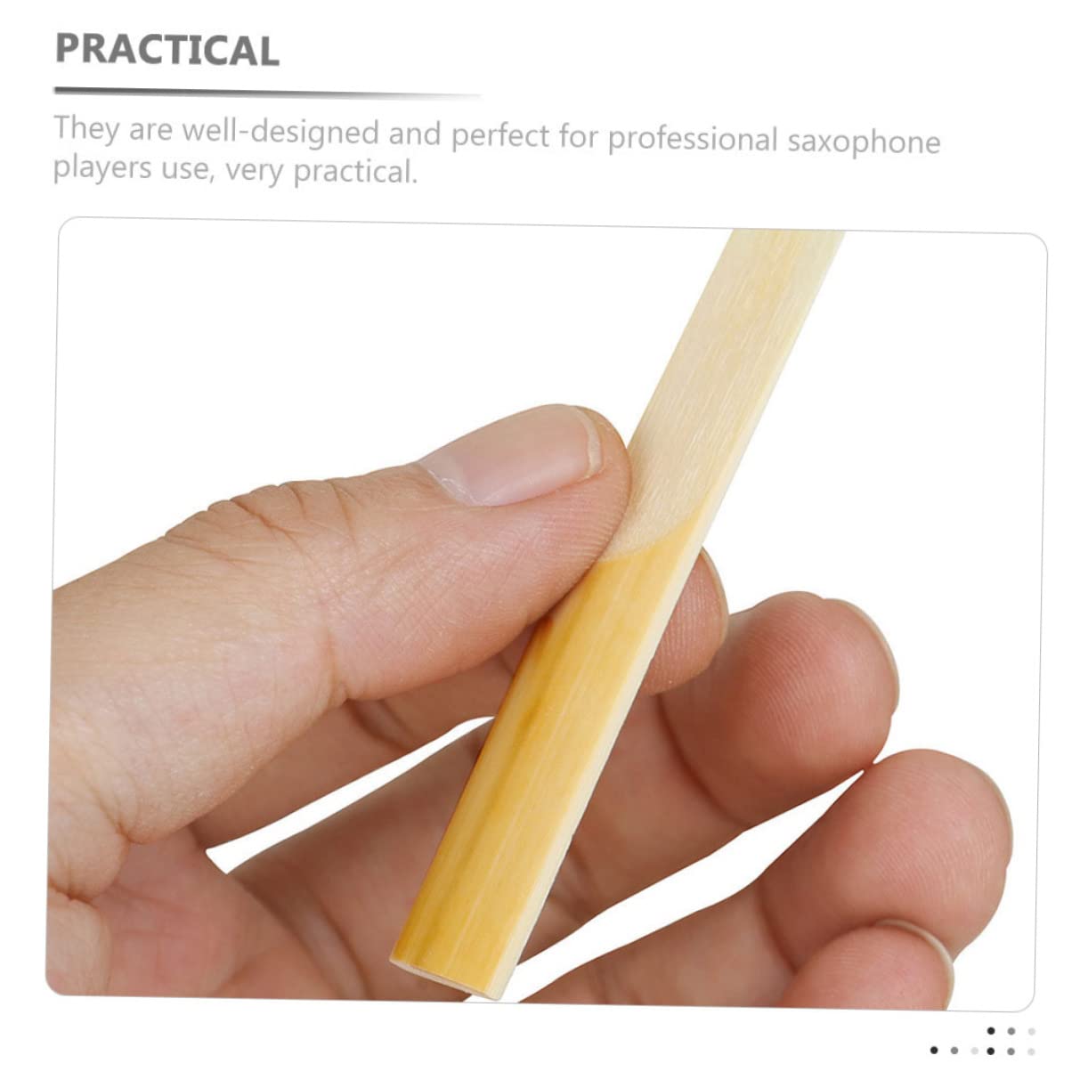 Levemolo 3sets Clarinet Reeds 2.5 Woodwind Instrument Reeds for Beginners 10pcs*3