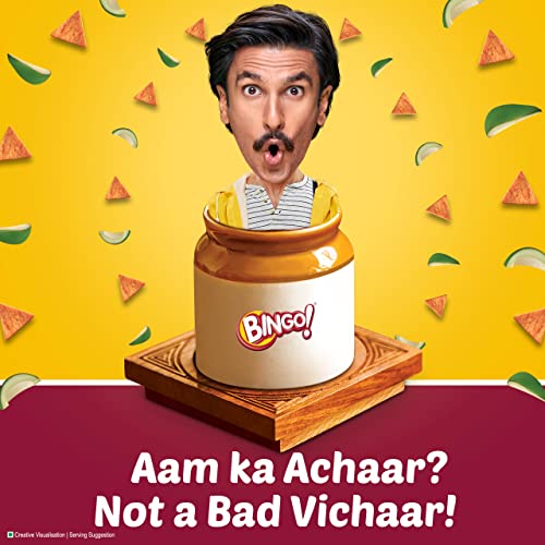 Image of Bingo Mad Angles Namkeen - Achaari Masti, 72.5 g