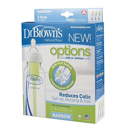 Dr Brown S Options Narrow 3 Pack Clear 8 Ounce Baby Amazon Com