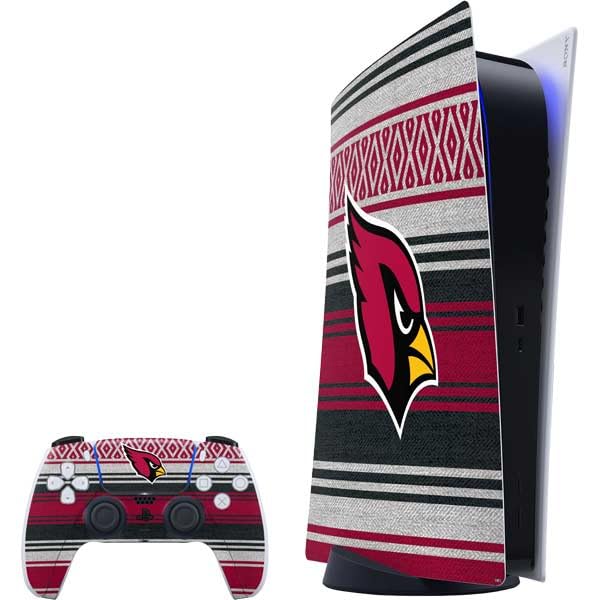 Skinit Decal Gaming Skin Compatible with PS5 Digital Edition Bundle - Officially Licensed NFL Arizona Cardinals Trailblazer Design