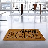 ANTIDESLIZANTE Y PERFIL BAJO: Alfombrillas de puerta multiusos para usar el respaldo antideslizante TRP en piso seco, ayudándolo a permanecer en su lugar en el piso, no resbalará ni rayará los pisos. Diseño de perfil bajo para que las puertas no se atasquen. Perfecto para hogares con mascotas (perros o gatos) o niños.
