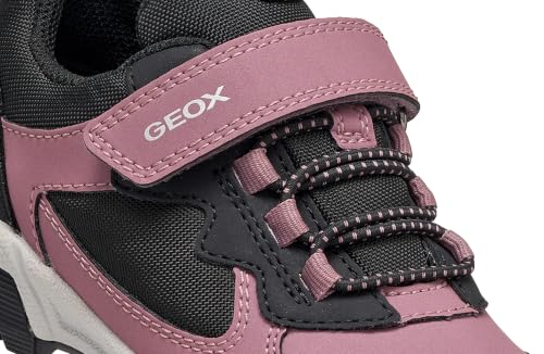 Geox Junior Girl J MAGNETAR G. B ABX Sneakers DK Rose/Black 33_EU – Ansicht 2
