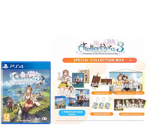 Atelier Ryza 3 Special Collection Box PS4 Édition Rare Import Japon